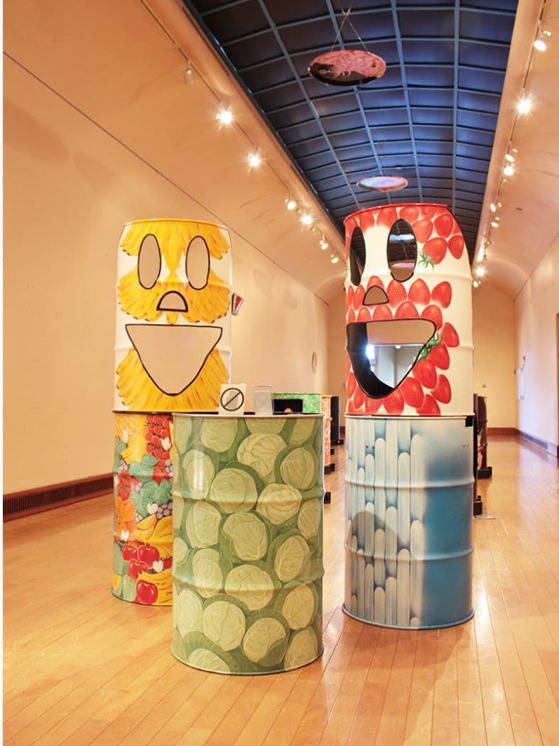 ペイントドラムカンアート作品